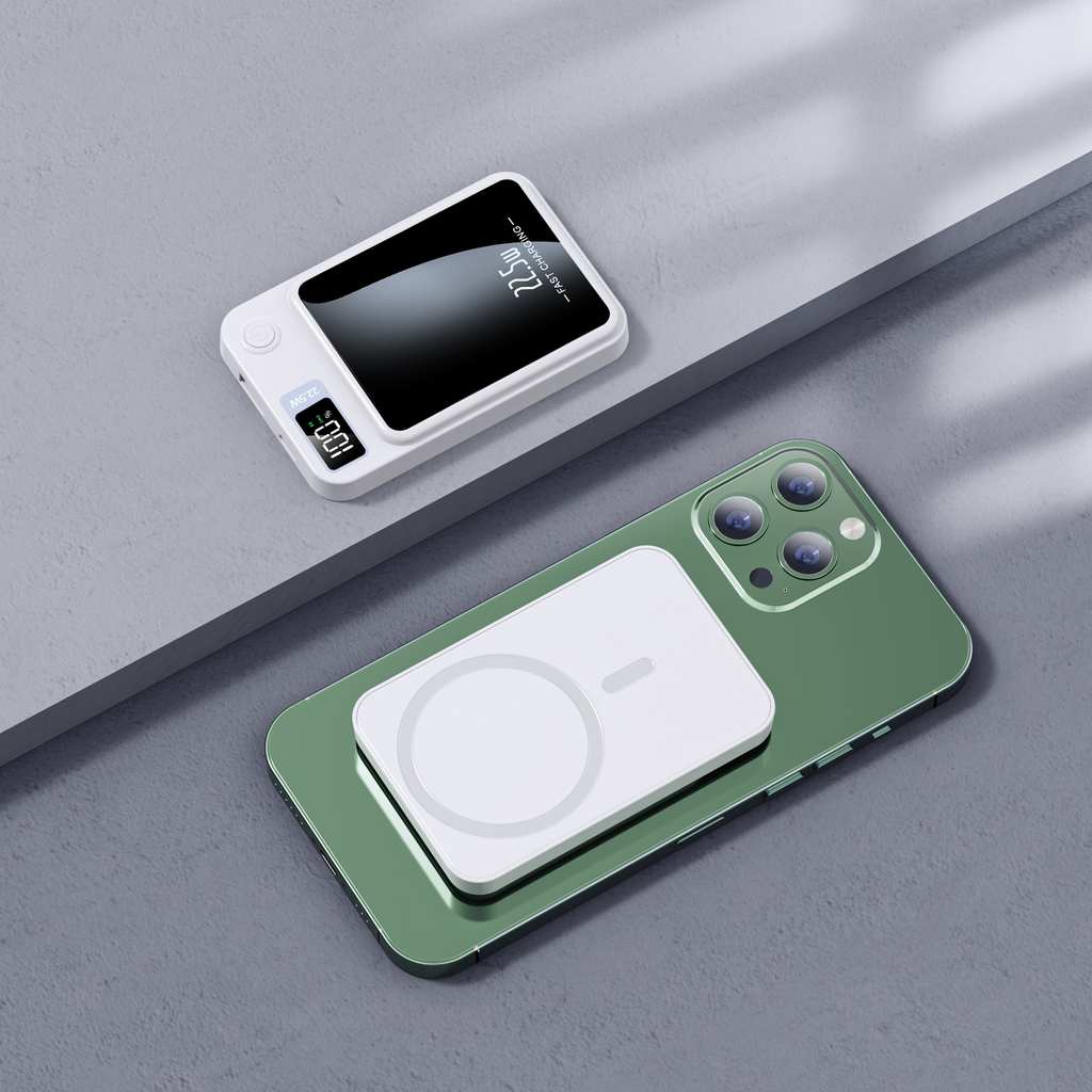 Snapcharge™ Magnetic Power Bank - Snap, Charge & Go Anywhere