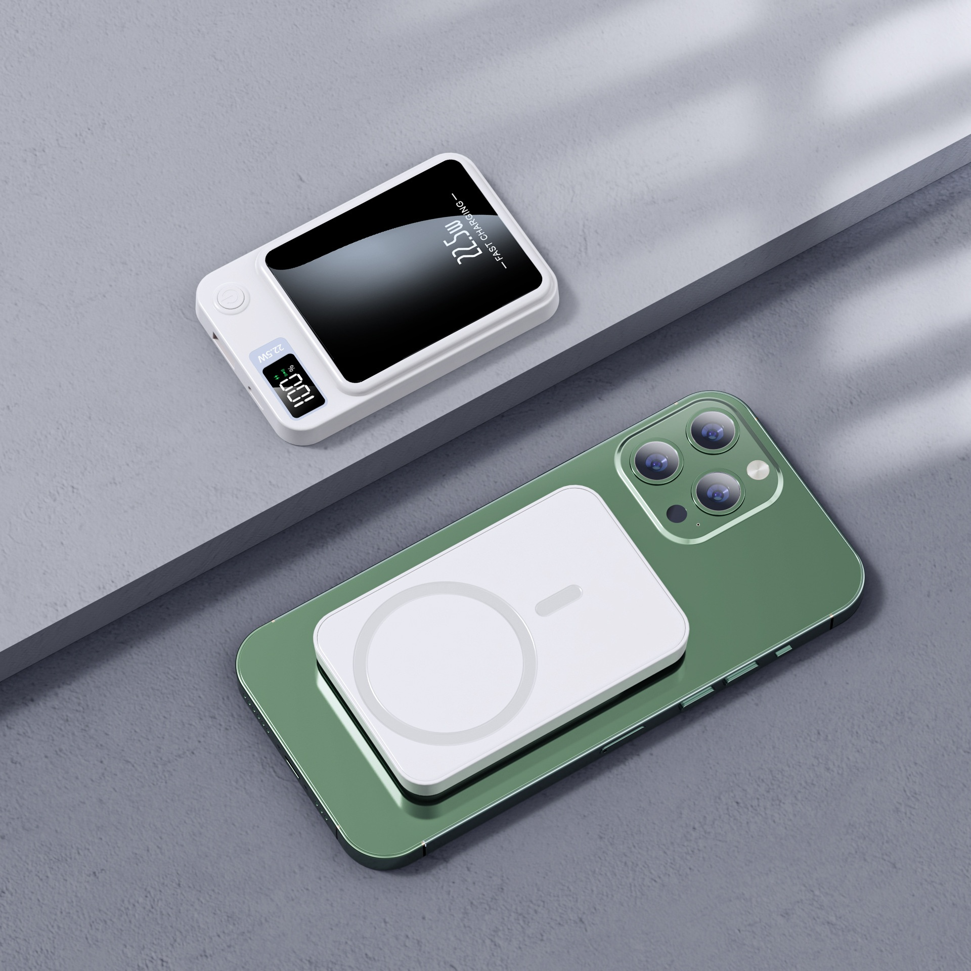 Snapcharge™ Magnetic Power Bank - Snap, Charge & Go Anywhere