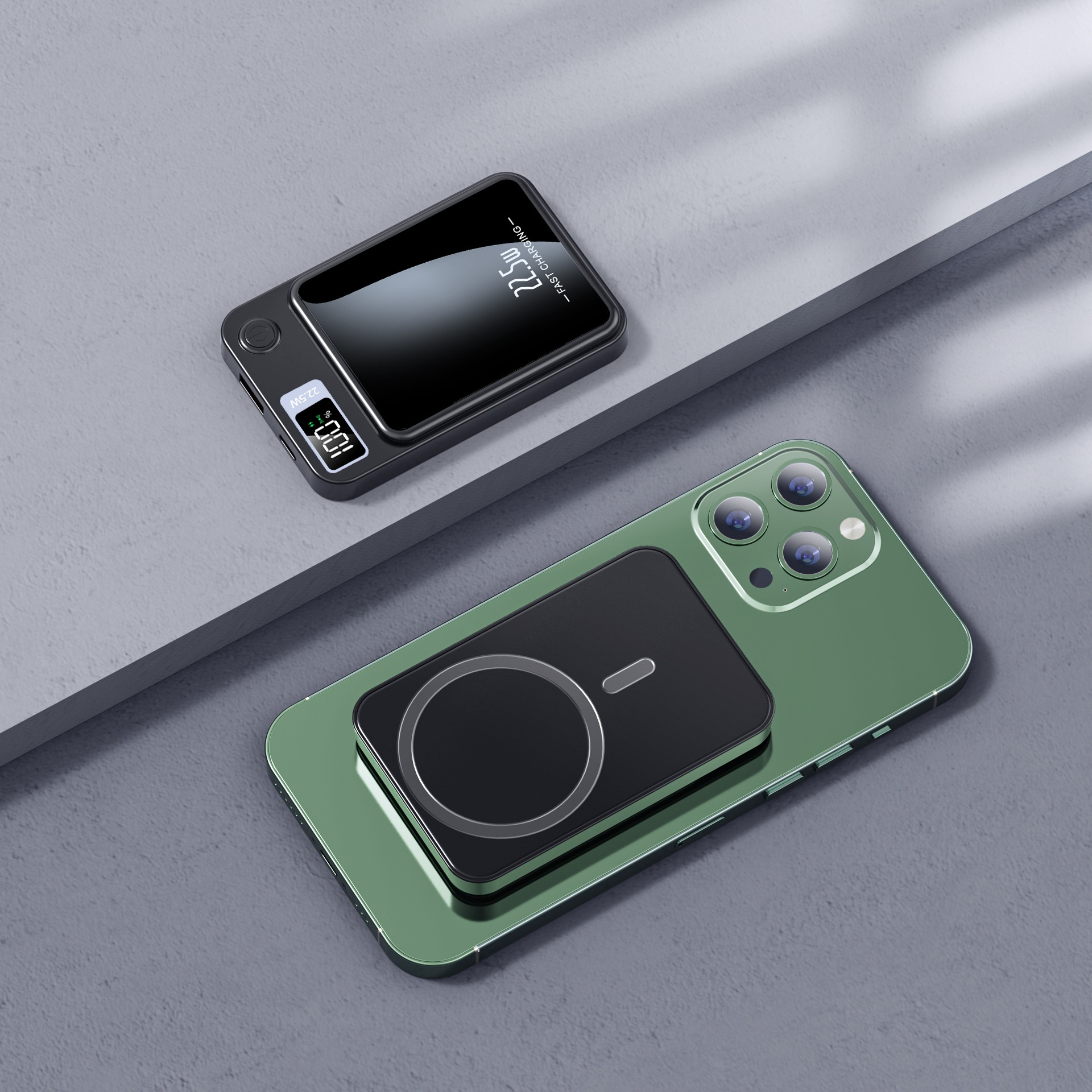 Snapcharge™ Magnetic Power Bank - Snap, Charge & Go Anywhere